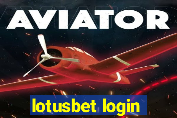 lotusbet login